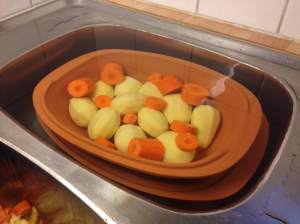 Potatis & morot i romargryta
